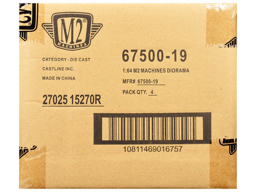 "Auto News" Release 19 Set of 4 Cars Limited Edition to 6000 pieces Worldwide 1/64 Diecast Model Cars by M2 Machines