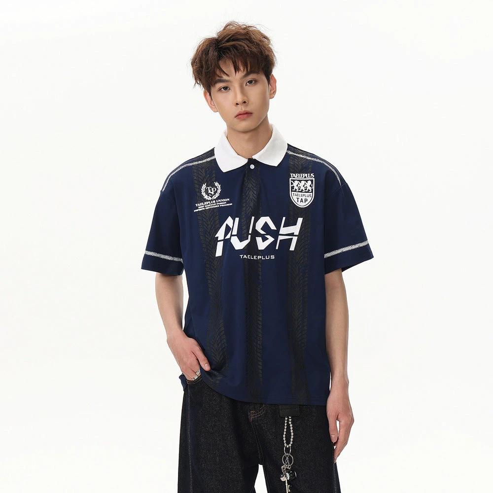 Digital Printing Short Sleeve Men's Exercise Jersey