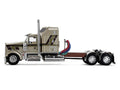 Kenworth W900L with 60" Aerodyne Sleeper and 40' Vintage Trailer "Red's Favorites - Jason Sanders" Beige with Stripes 1/64 Diecast Model by DCP/First Gear