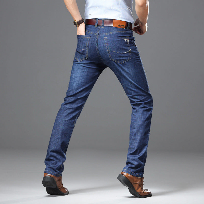 Straight Stretch Slimming Men's Clothing