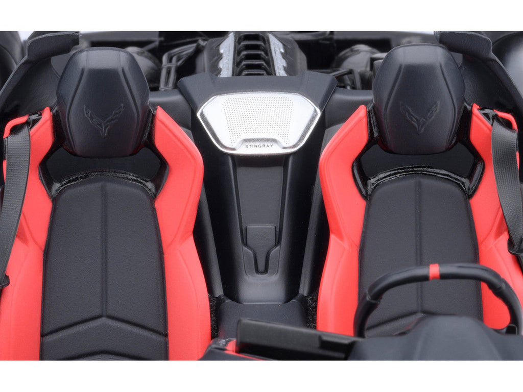 2020 Chevrolet Corvette C8 Stingray Black 1/18 Model Car by Autoart