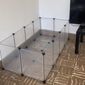 Pet Playpen | Fence Cage with Bottom for Small Animals Guinea Pigs