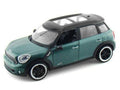 Mini Cooper S Countryman Oxford Green 1/24 Diecast Car Model by Motormax
