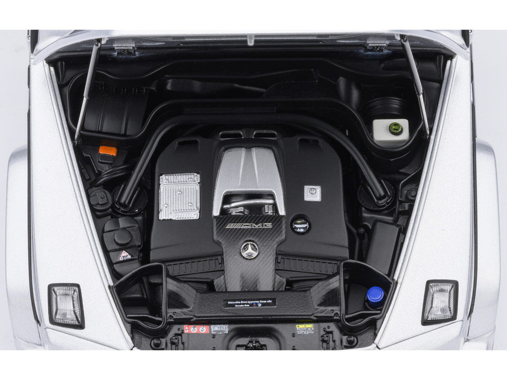 2019 Mercedes-Benz AMG G63 Iridium Silver Metallic 1/18 Model Car by Autoart