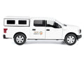 2019 Ford F-150 Lariat Crew Cab Pickup Truck "Los Angeles Police Department Bomb Squad" White "Law Enforcement and Public Service" Series 1/27 Diecast Model Car by Motormax