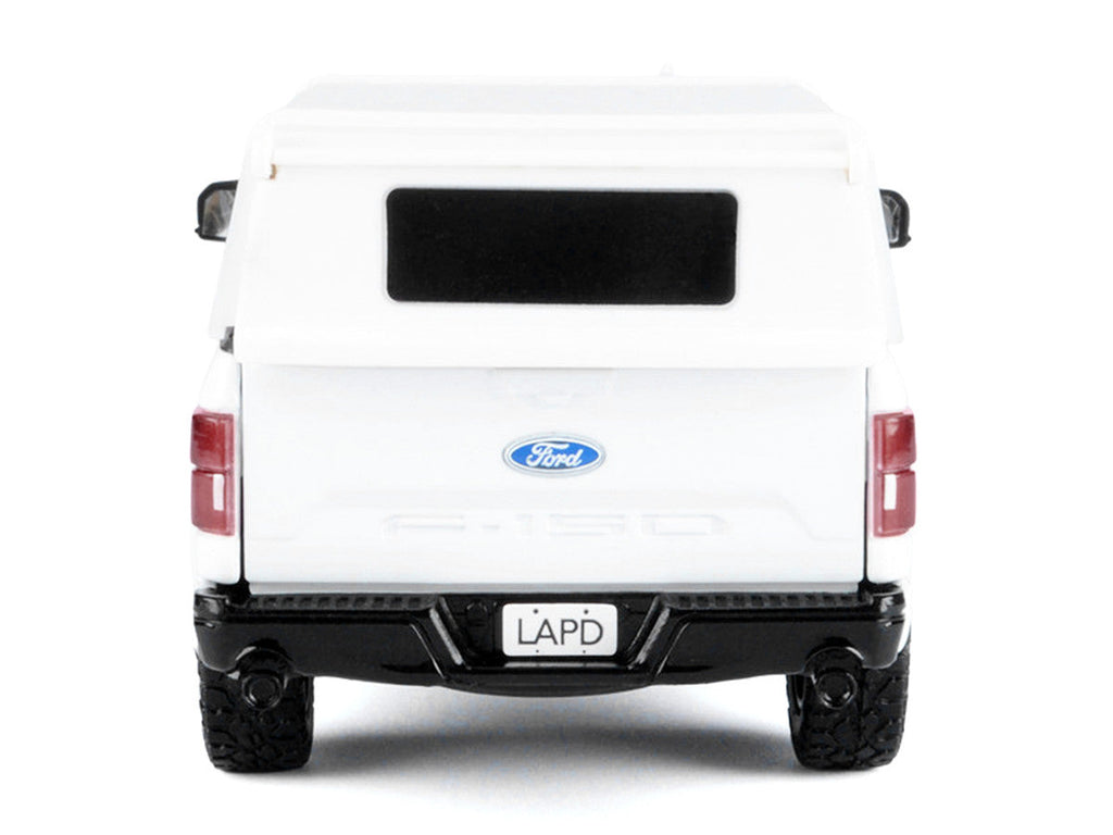 2019 Ford F-150 Lariat Crew Cab Pickup Truck "Los Angeles Police Department Bomb Squad" White "Law Enforcement and Public Service" Series 1/27 Diecast Model Car by Motormax