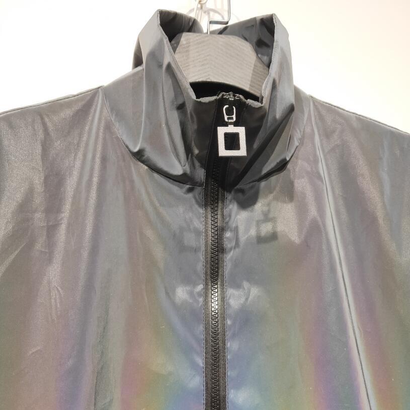 Reflective lapel jacket