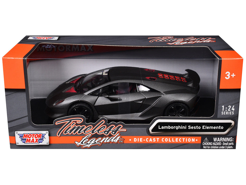 Lamborghini Sesto Elemento Carbon 1/24 Diecast Car Model by Motormax