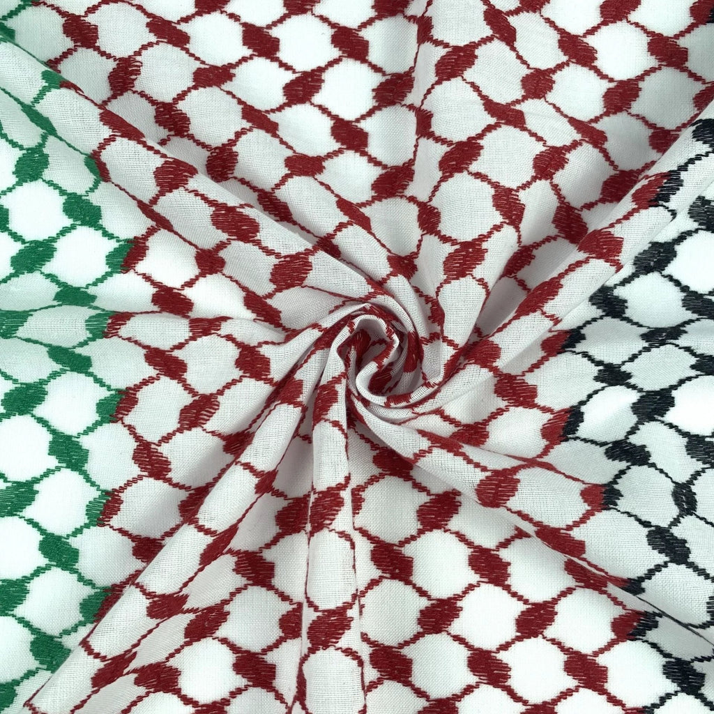Jacquard Square Scarf For Men