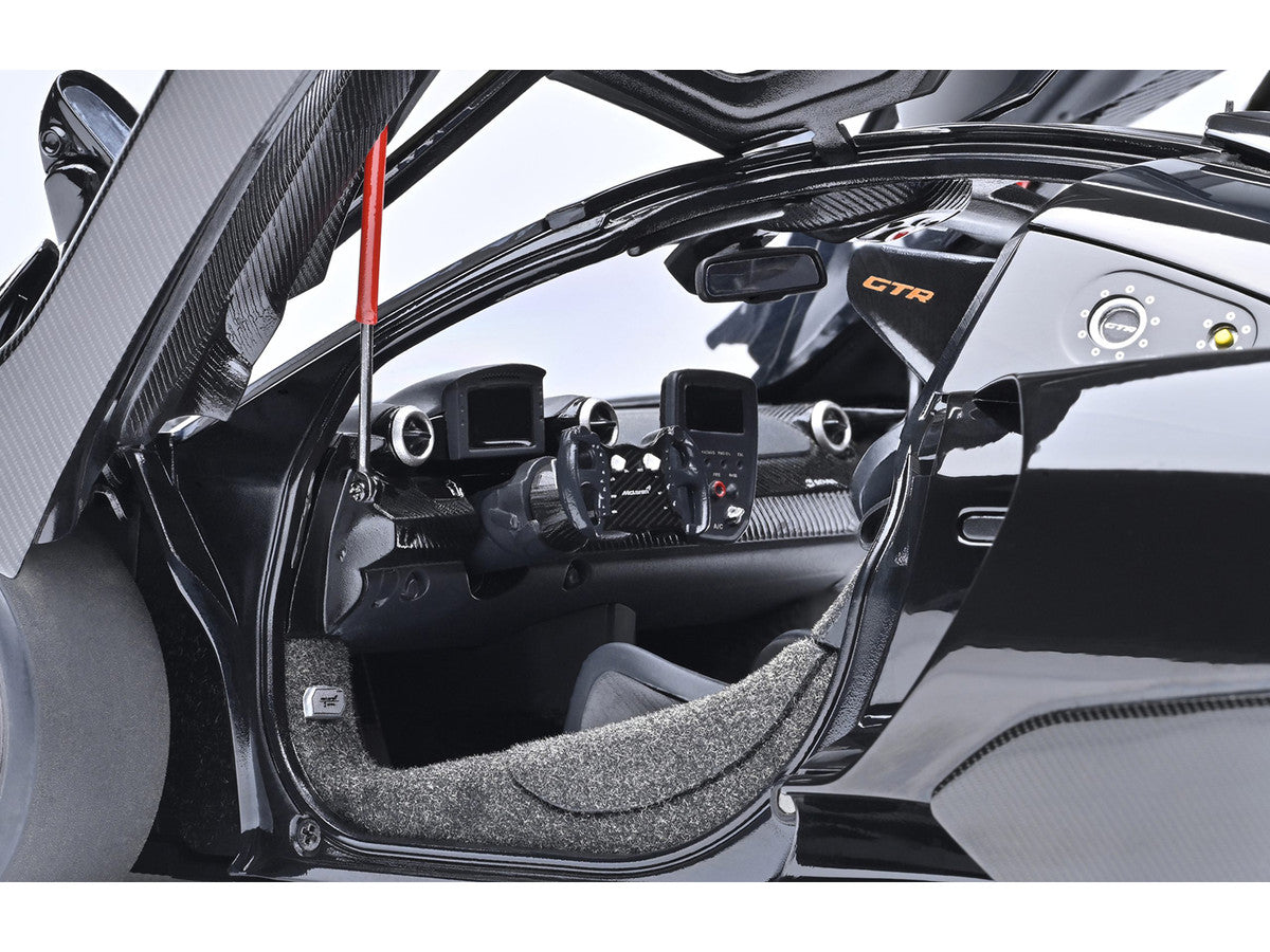 McLaren Senna GTR Onyx Black 1/18 Model Car by Autoart