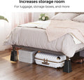 Bed Risers, 4-Pack Furniture Risers, Heavy Duty Bed Lifts in Heights of 3, 5 or 8 Inches