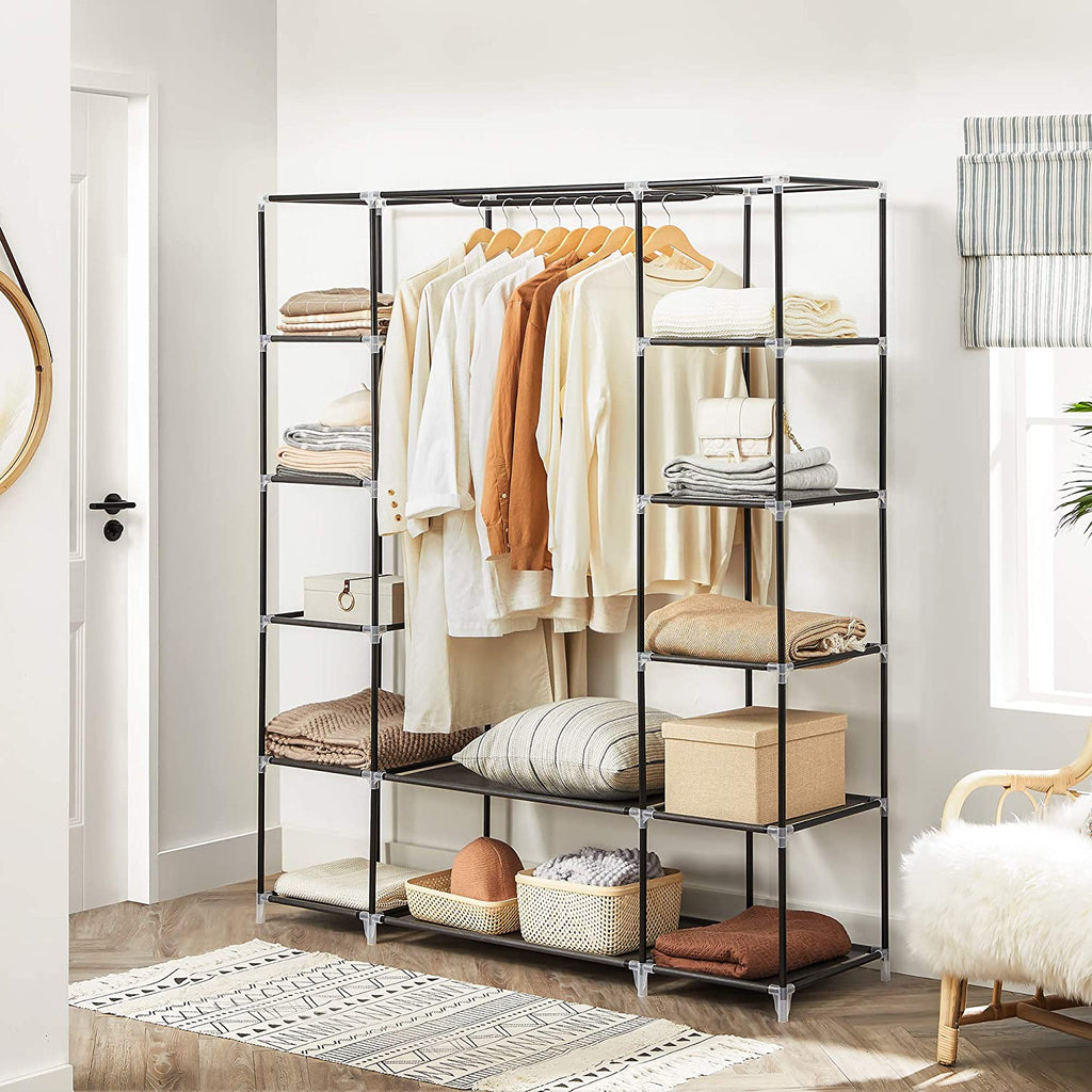 Black Portable Clothes Closet
