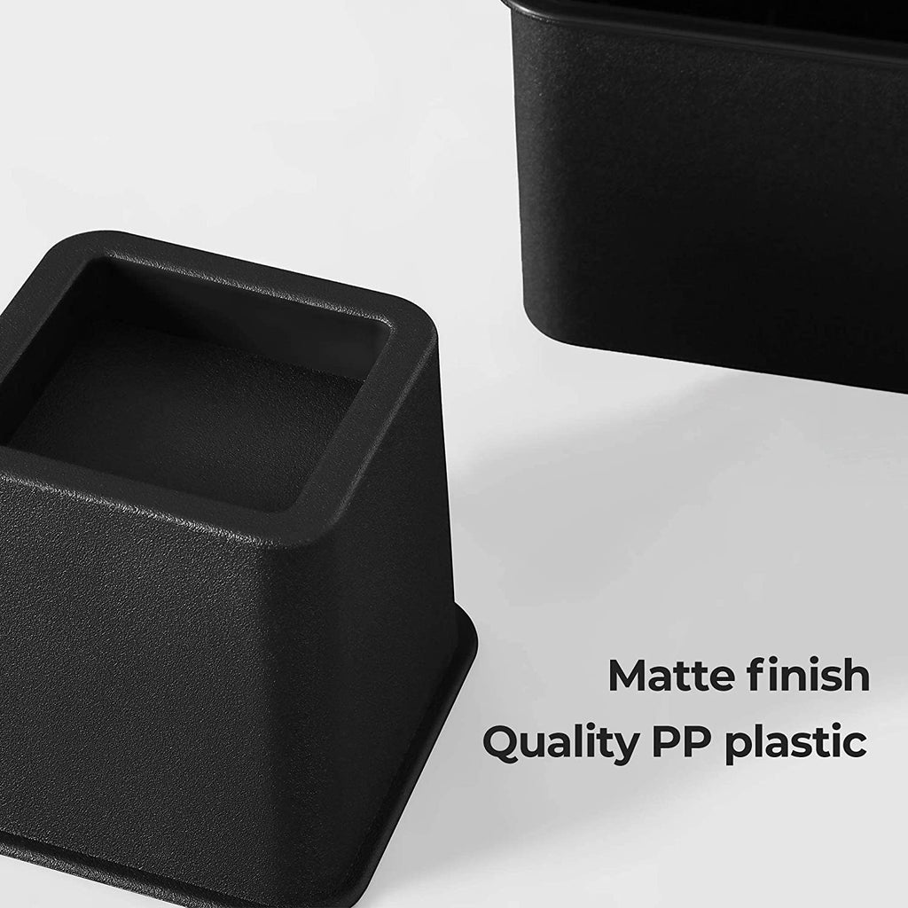 Bed Risers, 4-Pack Furniture Risers, Heavy Duty Bed Lifts in Heights of 3, 5 or 8 Inches