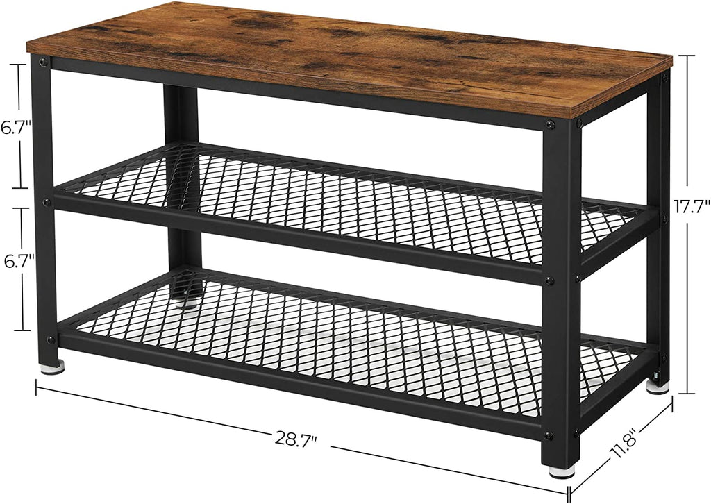 3 Tiers Shoe Bench