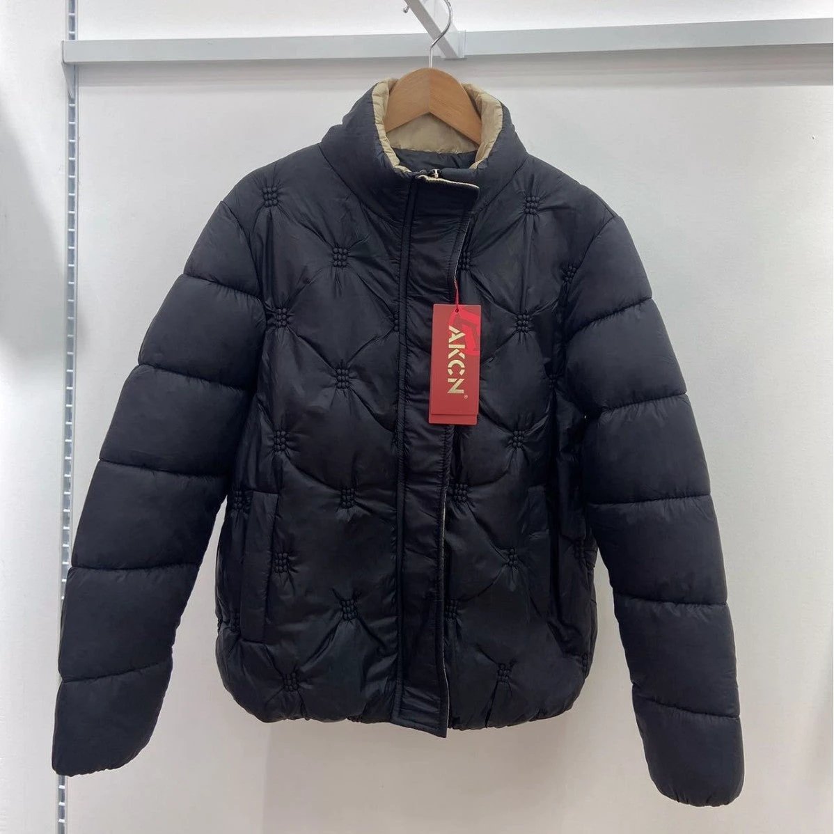 Plus Size Down Cotton Embroidered Warm Coat