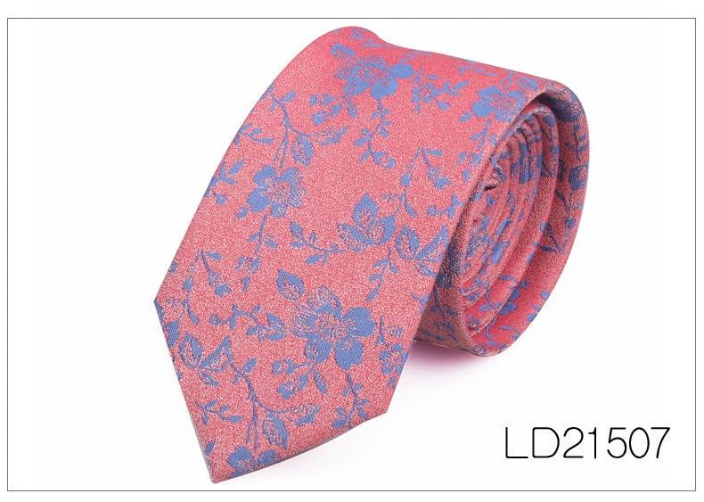 Men's Casual Fashion 6cm Flower Graffiti Tie
