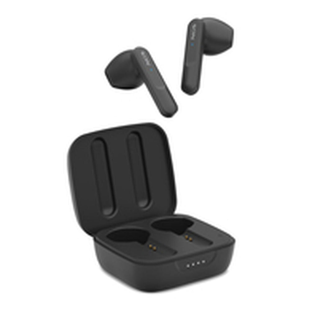 Headphone with Microphone NGS ARTICAMOVEBLACK Black