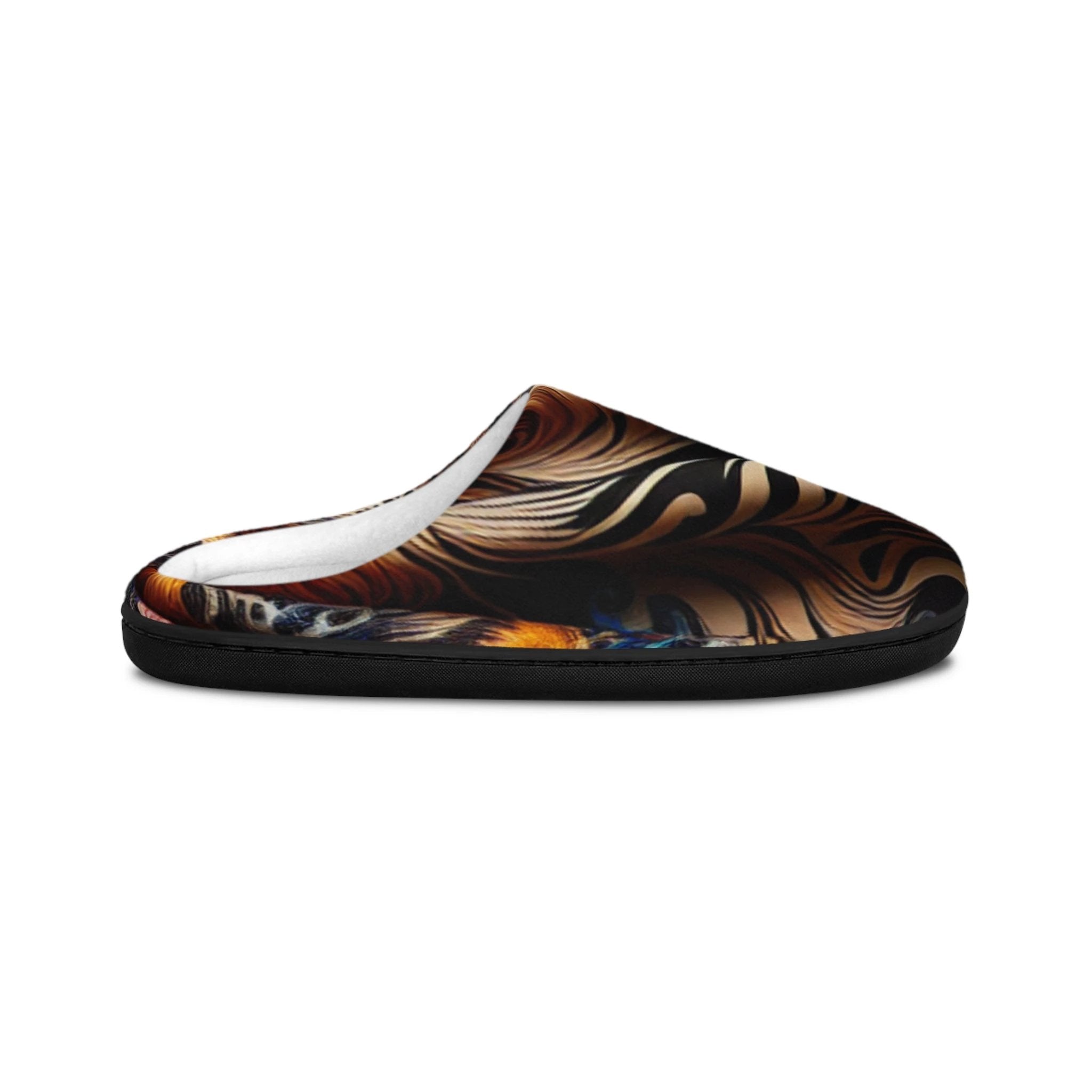 Stylish Women's Indoor Slippers, Cozy Footwear, Gift for Her, Unique Home Slippers, Comfortable House Slide-On Shoes