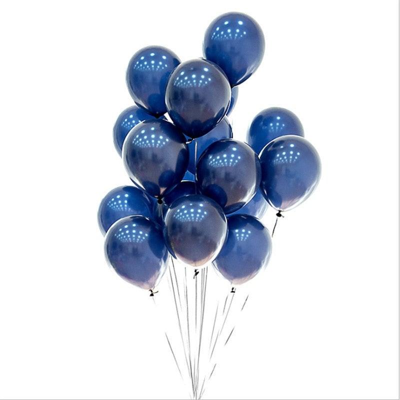 85pcs Navy Blue Gold Balloons Garland Arch Kit Perfect Sequins Balloons For Baby Shower Wedding Birthday Party Decor Bridal showers Office Party Gender Reveals