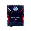 MCI J4500 Coach Bus "United States National Soccer Team" Dark Blue with Graphics "International Federation of the Global Game" Series Limited Edition to 504 pieces Worldwide 1/87 (HO) Diecast Model by Iconic Replicas
