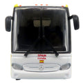 Daimler Tourrider Coach Bus "Spain National Football Team" Yellow with Graphics "International Federation of the Global Game" Series Limited Edition to 504 pieces Worldwide 1/87 (HO) Diecast Model by Iconic Replicas
