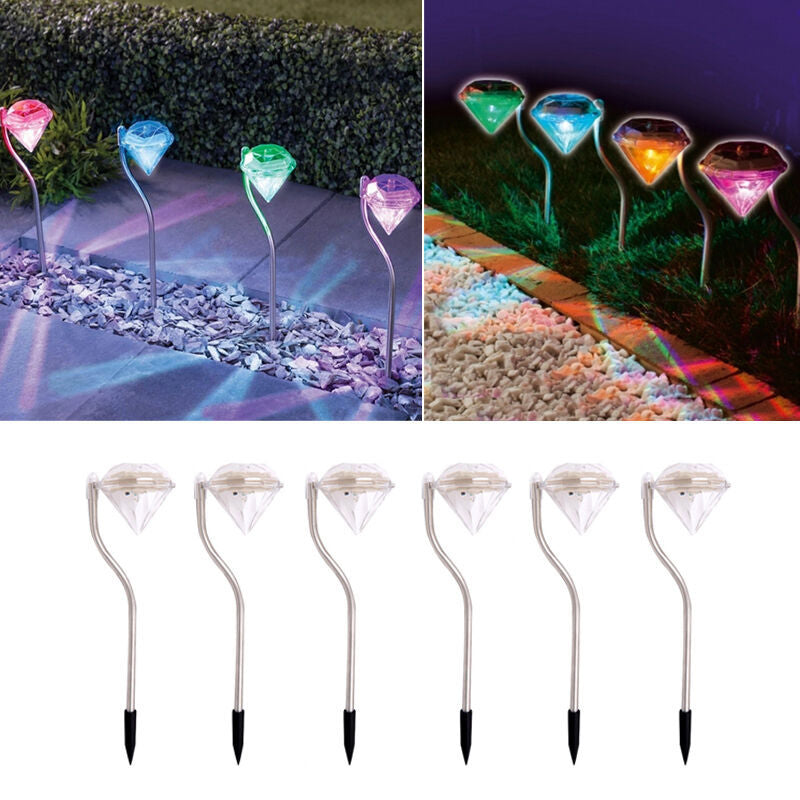 Diamond Lawn Solar Light