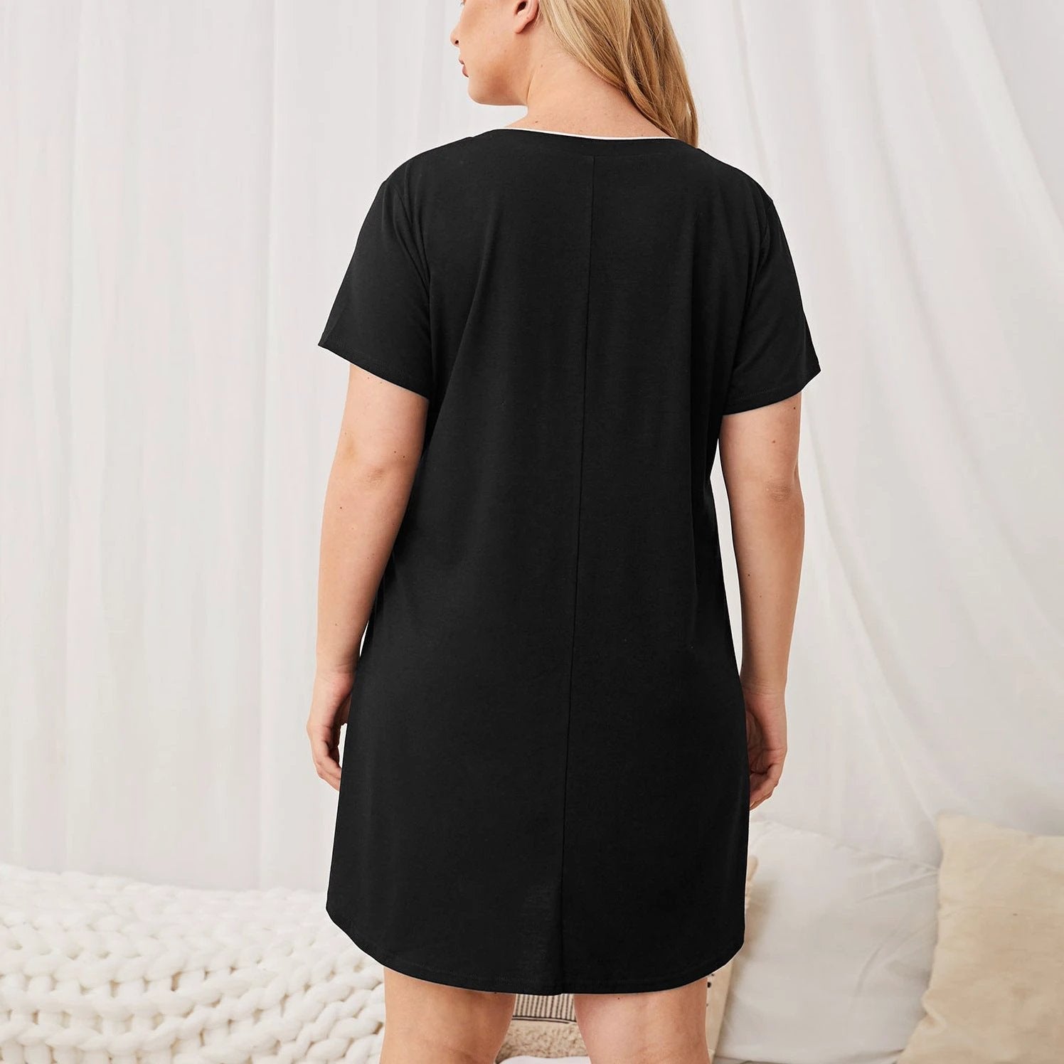 Plus Size Women's Dressing Gown