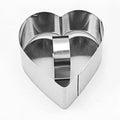 9 piece stainless steel bakeware mold set kitchen cookie cutters