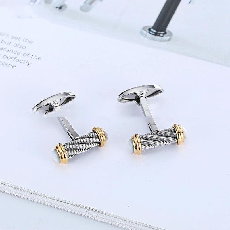 Men's  Stainless Steel Cufflink