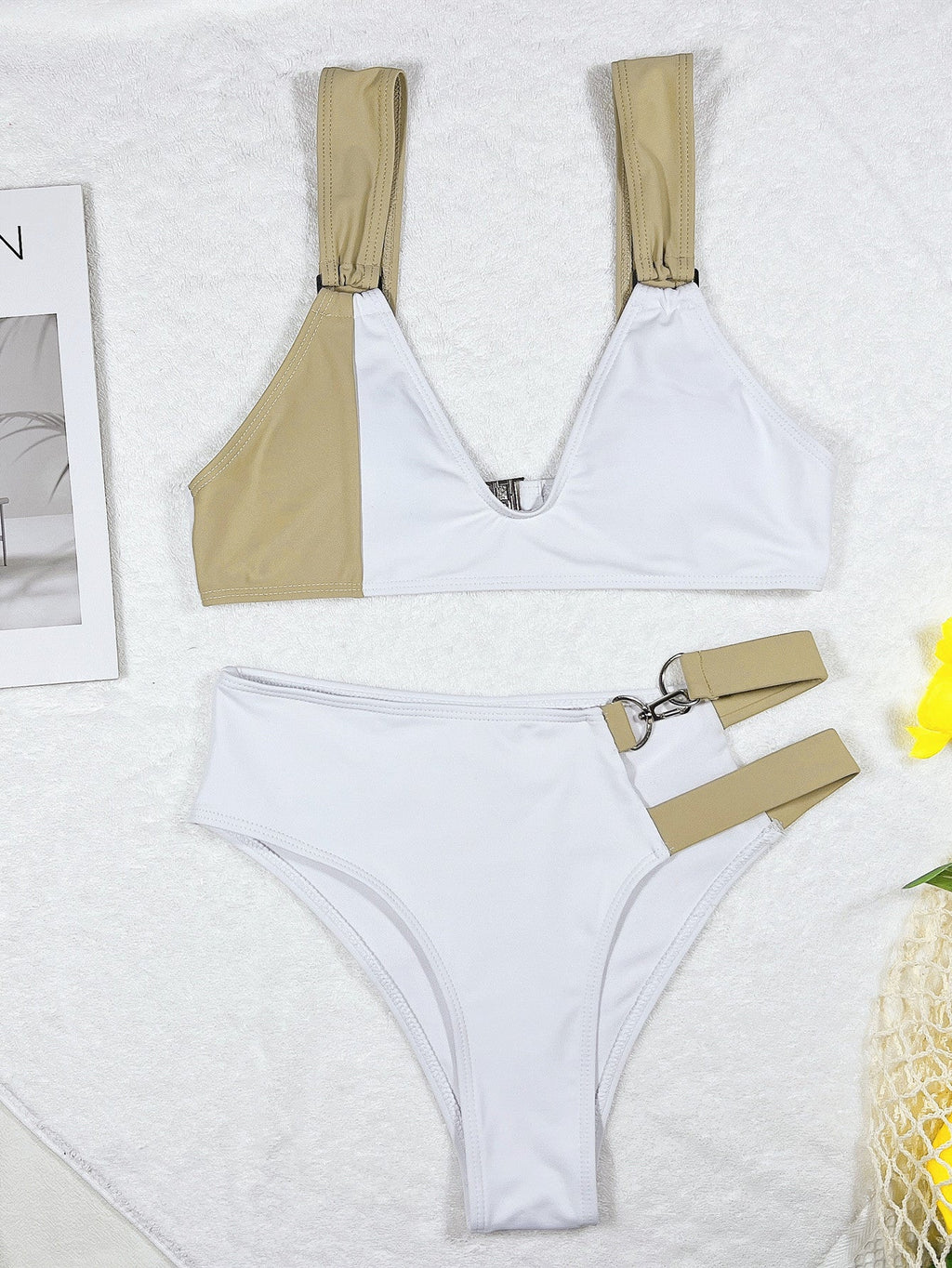 Bikini Women Seperated Swimwear Sexy White Bikini