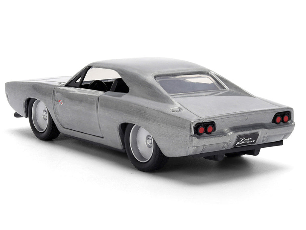 Dom's Dodge Charger R/T Raw Metal "Fast & Furious 7" (2015) Movie 1/32 Diecast Model Car by Jada