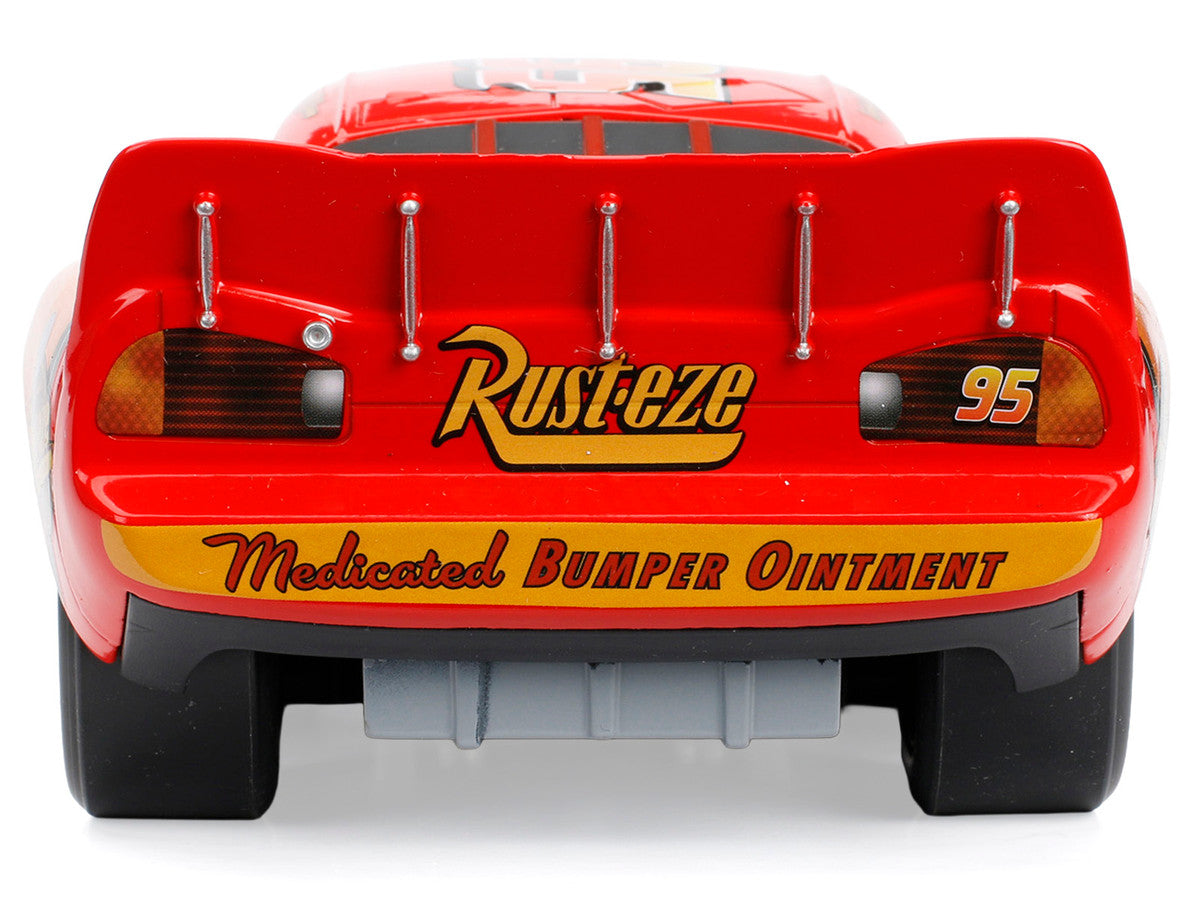 Lightning McQueen #95 Red Disney & Pixar "Cars" Movie "Hollywood Rides" Series Diecast Model Car by Jada