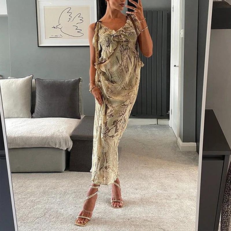 Python Strap Dress