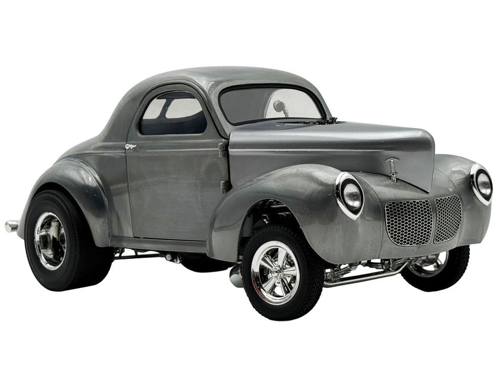 1940 Gasser "Hammered Steel" Raw Metal Limited Edition to 306 pieces Worldwide 1/18 Diecast Model Car by ACME