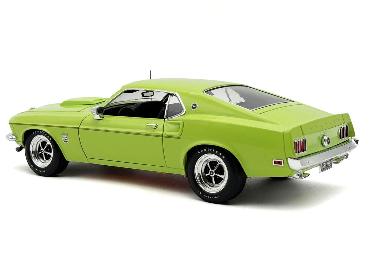 1969 Ford Mustang Limited Edition 600 Groovy Green Limited Edition to 300 pieces Worldwide 1/18 Diecast Model Car by ACME