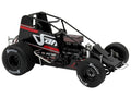 Winged Sprint Car #14 Spencer Bayston "Four CCCC's Construction - Sander" Jason Meyers Racing (2025) 1/18 Diecast Model Car by ACME
