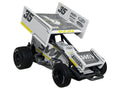 Winged Sprint Car #35 Jamie Veal "SWI Earthworks" White (2025) 1/50 Diecast Model Car by ACME