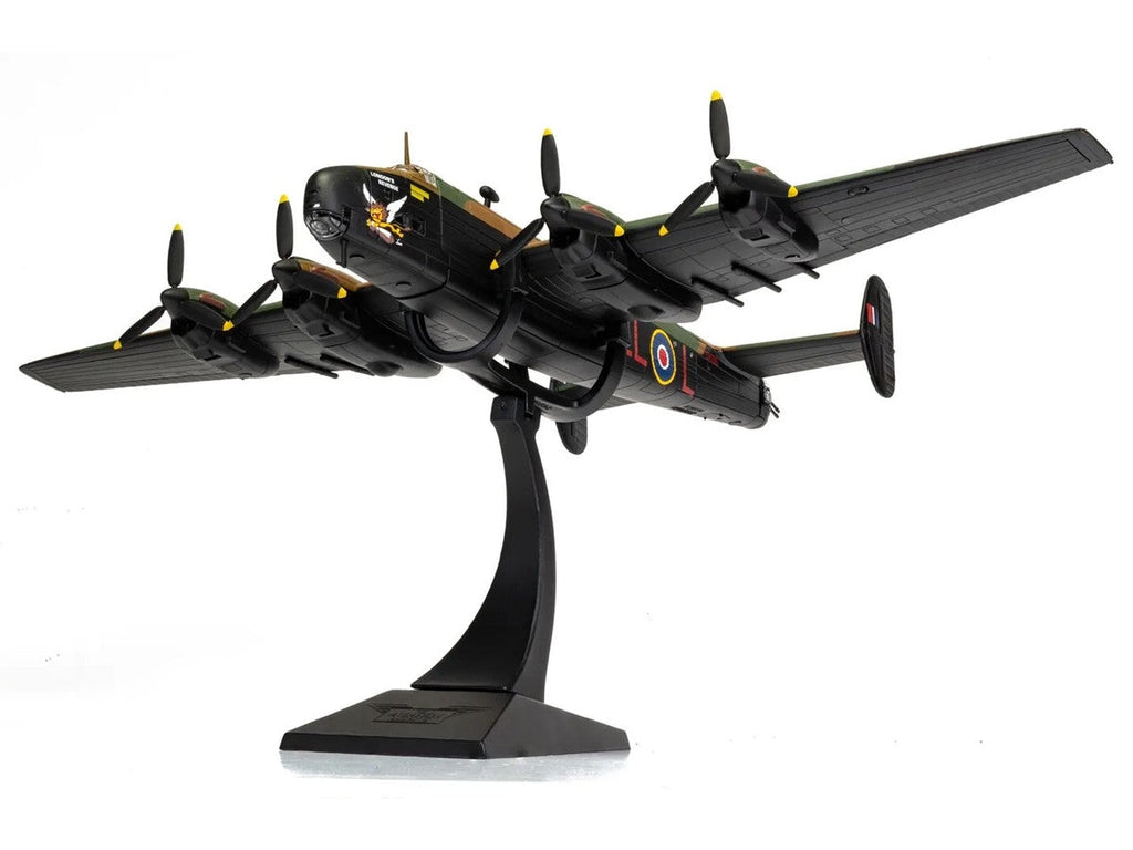 Handley Page Halifax MkV Bomber Aircraft "DK186 London’s Revenge - L for Lana No. 427 Squadron RAF Leeming" (1943) Royal Canadian Air Force "The Aviation Archive" Series 1/72 Diecast Model by Corgi