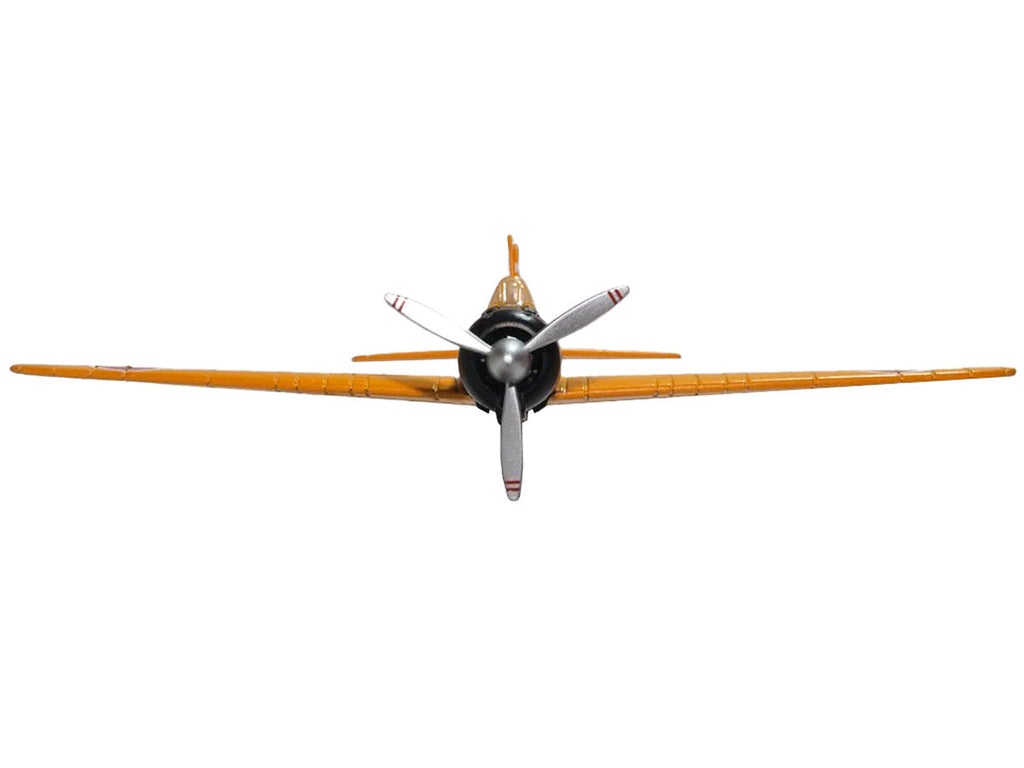 Mitsubishi Zero A6M2-21 Fighter Aircraft "Training Aircraft - Imperial Japanese Navy" (1944) "Oxford Aviation" Series 1/72 Diecast Model Airplane by Oxford Diecast