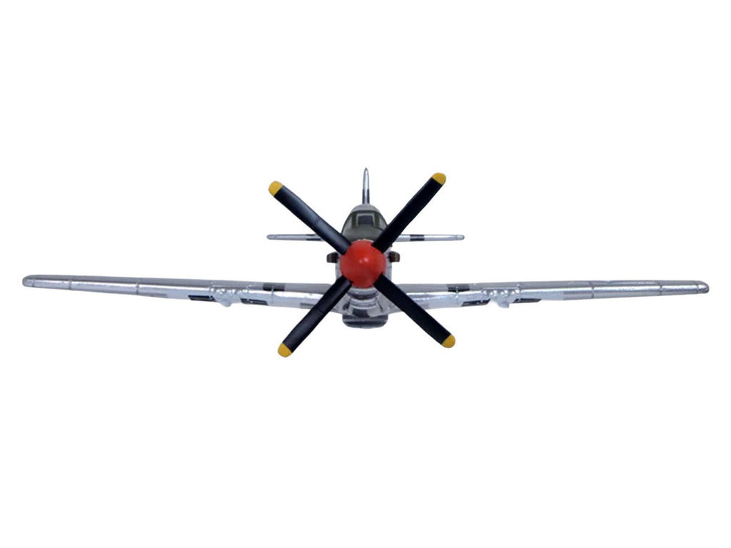 North American P-51D Mustang Fighter Aircraft "Captain Donald Emerson 336th Fighter Squadron 4th Fighter Group 8th AF Debden England" (1944) United States Army Air Forces "Oxford Aviation" Series 1/72 Diecast Model Airplane by Oxford Diecast