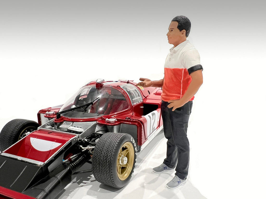 "Race Crew" Figure #4 for 1/24 Scale Models by American Diorama