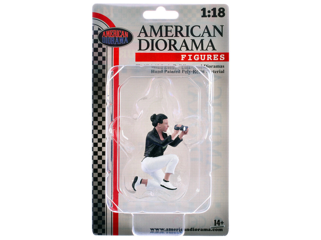 "Photographers" Figure #5 for 1/18 Scale Models by American Diorama
