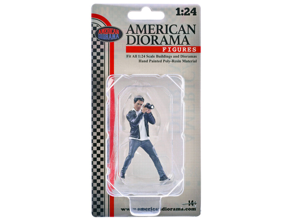 "Photographers" Figure #6 for 1/24 Scale Models by American Diorama