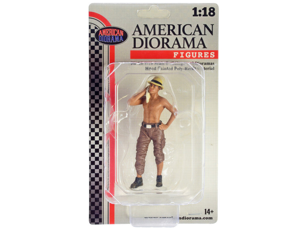 "4X4 Mechanic" Figure 1 for 1/18 Scale Models by American Diorama