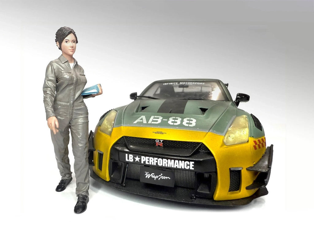 "Top Tuners" Figure #2 "Premium" Series for 1/24 Scale Models by American Diorama