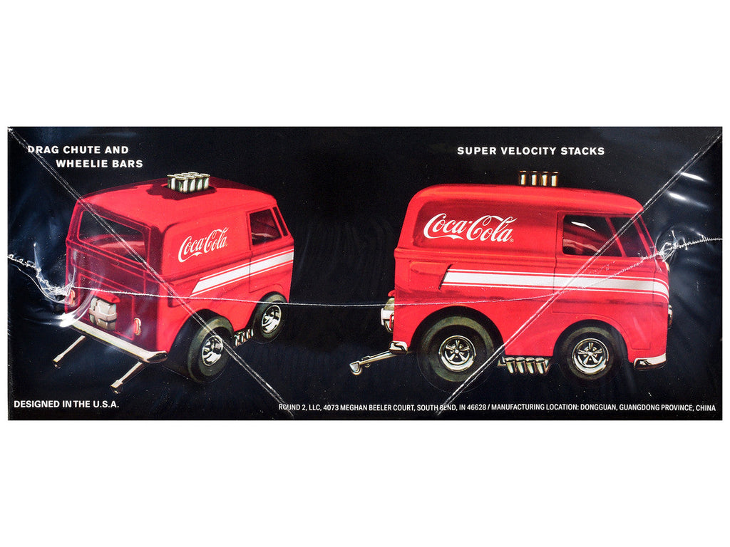 Skill 2 Model Kit Volkswagen Van Show Rod "Coca-Cola" 1/25 Scale Model by AMT