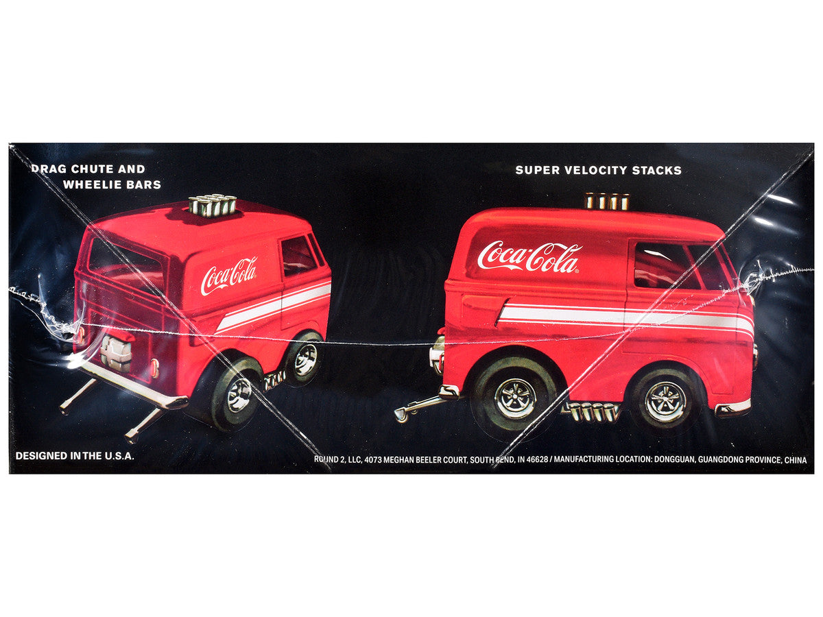 Skill 2 Model Kit Volkswagen Van Show Rod "Coca-Cola" 1/25 Scale Model by AMT
