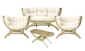 Amazonas Garden Lounge 4 Pcs. Set Siena