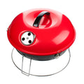Brentwood 14 Inch Portable Charcoal BBQ Grill in Red