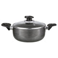 Brentwood Dutch Oven Aluminum Non-Stick 5 Qt-Gray